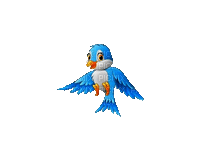 oiseau Disney-bird - GIF animado gratis