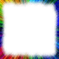 Rainbow Frame - PNG gratuit