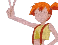 Misty doing the peace sign *^____^* - Free PNG