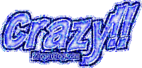 crazy - GIF animado gratis