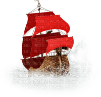 soave deco summer ship red brown - kostenlos png