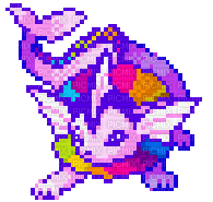 colourful vaporeon - Free PNG
