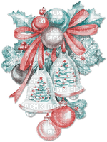 soave deco christmas vintage winter  branch ball - 無料png