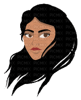 Woman Head - Ücretsiz animasyonlu GIF