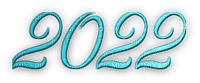 soave text new year 2022 teal - zdarma png