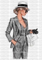 mujer Chanel - ilmainen png