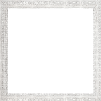 distressed white frame - PNG gratuit