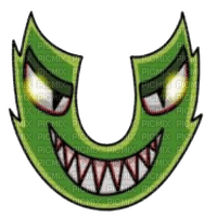 U - evil alphabet lore - PNG gratuit