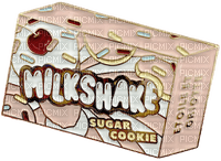 milkshake sugar cookie pin - png grátis