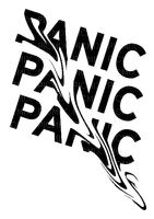 Panic.Text.black.Gothic.Victoriabea - PNG gratuit