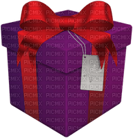 Kaz_Creations Gift Box Present Ribbons Bows Colours Christmas - png gratis