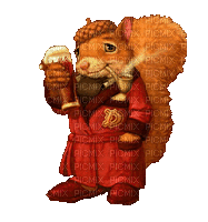 squirrel - GIF animado grátis