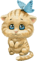 Y.A.M._Summer little animals cat - zdarma png