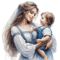 Mother and child - PNG gratuit