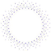 cercle lumineux - Ilmainen animoitu GIF