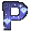 P bleu - Besplatni animirani GIF