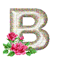 letter b - GIF animado grátis