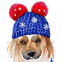 kikkapink watercolor cute animal winter - gratis png