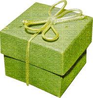 Kaz_Creations Deco Scrap Colours Gift Box Present  Green - png gratis