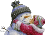 loly33   enfant     bonhomme  de neige - δωρεάν png