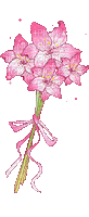 pink flowers - Gratis animerad GIF
