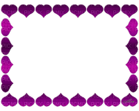 minou-frame-purple-heart400px × 320px - 無料png