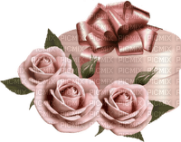 pink roses  Bb2 - безплатен png