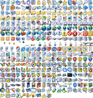 Windows XP icons