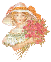 Pretty Spring girl - Free PNG