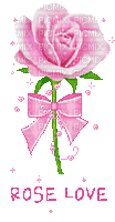 Rose Love - GIF animé gratuit