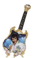 guitar D'Elvis - GIF animé gratuit