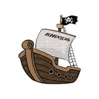 Ship Pirates - Nemokamas animacinis gif