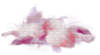 Pink red white cloud deco [Basilslament] - 無料png