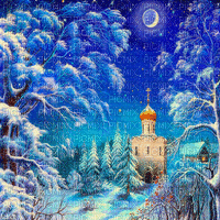winter  background by nataliplus - Animovaný GIF zadarmo