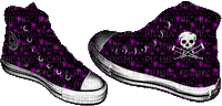 Converse Shoes - GIF animado gratis