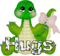 Draggy Hugs - GIF animado gratis