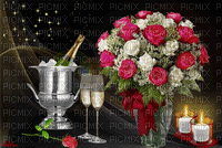 Fond.Background.Champagne.Bouquet.celebration.Victoriabea