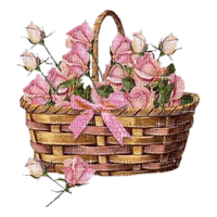 Flowers pink rose bp - Безплатен анимиран GIF
