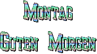 montag - Gratis animeret GIF