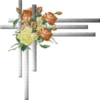 Flowers multicoloured bp - Бесплатный анимированный гифка