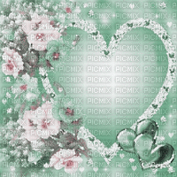 soave background animated valentine flowers spring - Bezmaksas animēts GIF