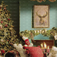 Christmas Room - Bezmaksas animēts GIF
