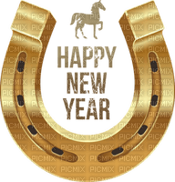 Kaz_Creations Happy New Year Deco - png gratis