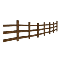 barrière bois - PNG gratuit