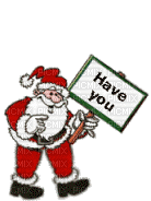 Santas list bp - GIF animé gratuit