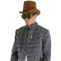 Kaz_Creations Man Homme Steampunk   Costume - ücretsiz png