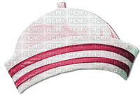 soave deco summer hat sailor white pink - Free PNG