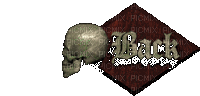 skull back button - Darmowy animowany GIF