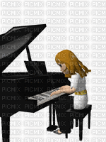 playing piano bp - Δωρεάν κινούμενο GIF