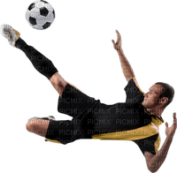 Kaz_Creations Footballer Football - png gratuito